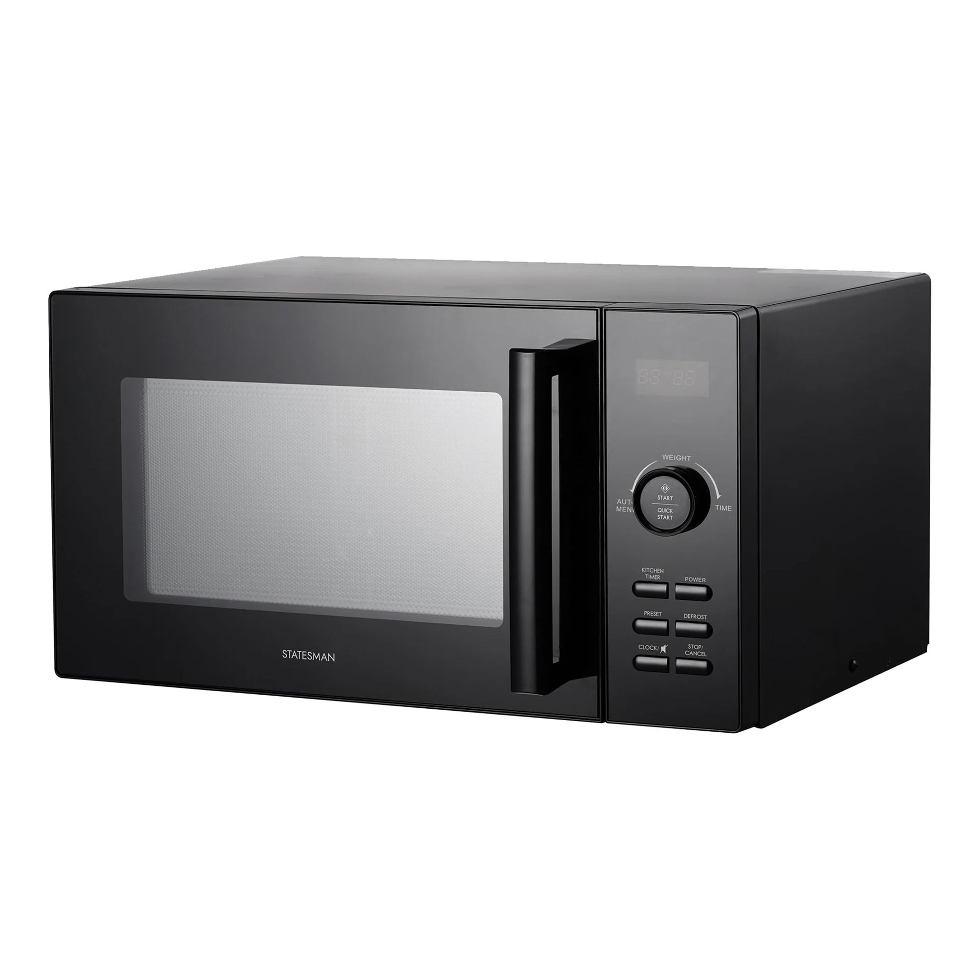 Statesman 23L 900W Digital Microwave - Black (SKMS0923DSB)