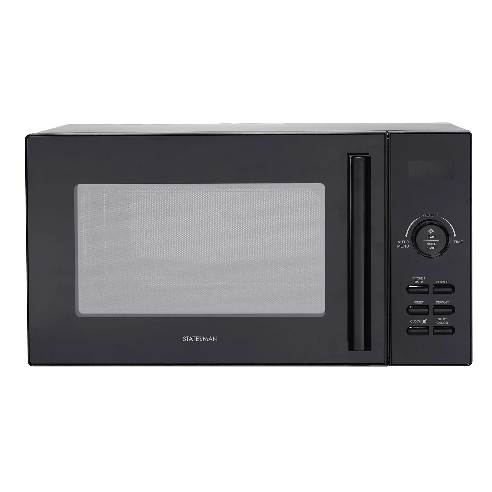 Statesman 23L 900W Digital Microwave - Black (SKMS0923DSB)