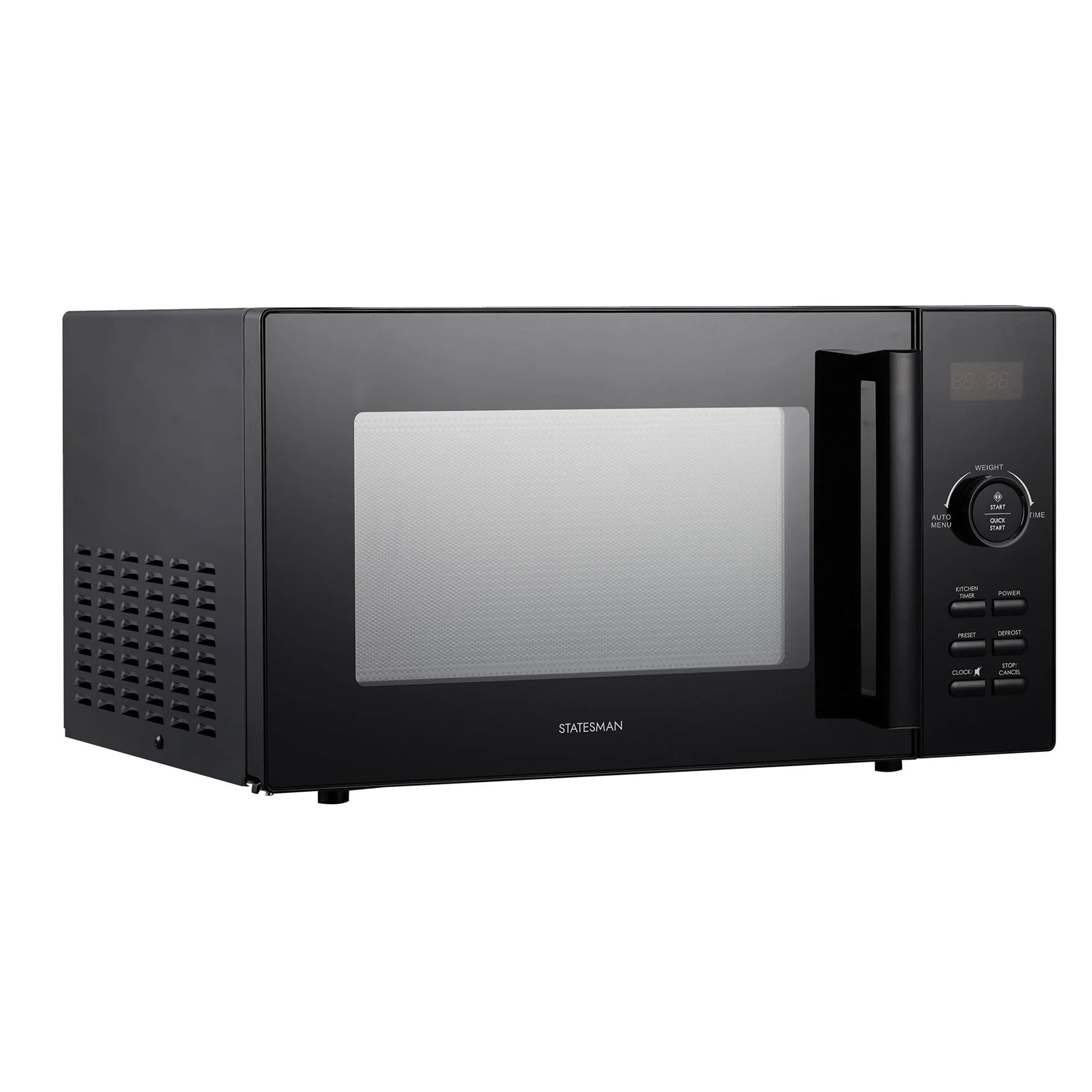 Statesman 23L 900W Digital Microwave - Black (SKMS0923DSB)