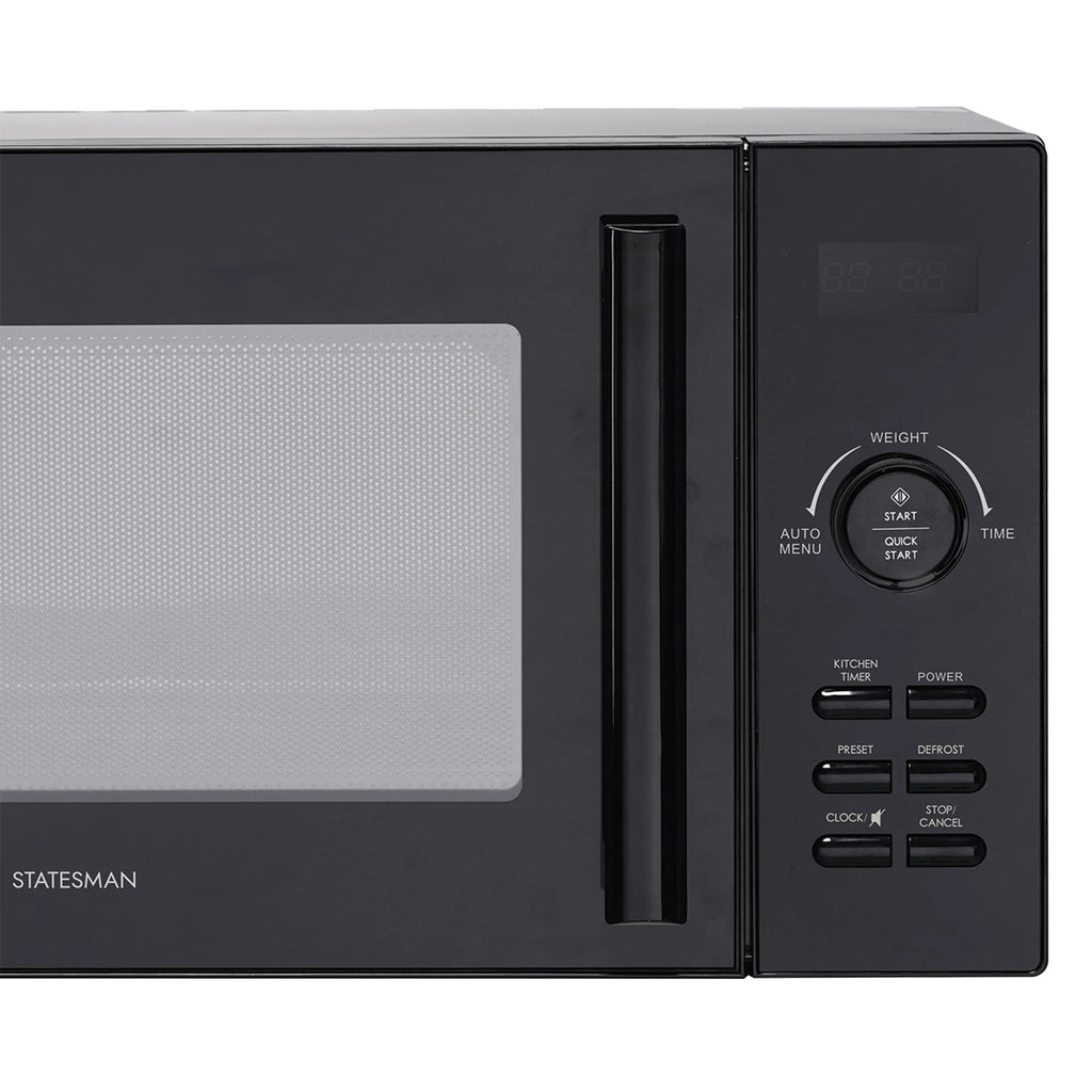 Statesman 23L 900W Digital Microwave - Black (SKMS0923DSB)