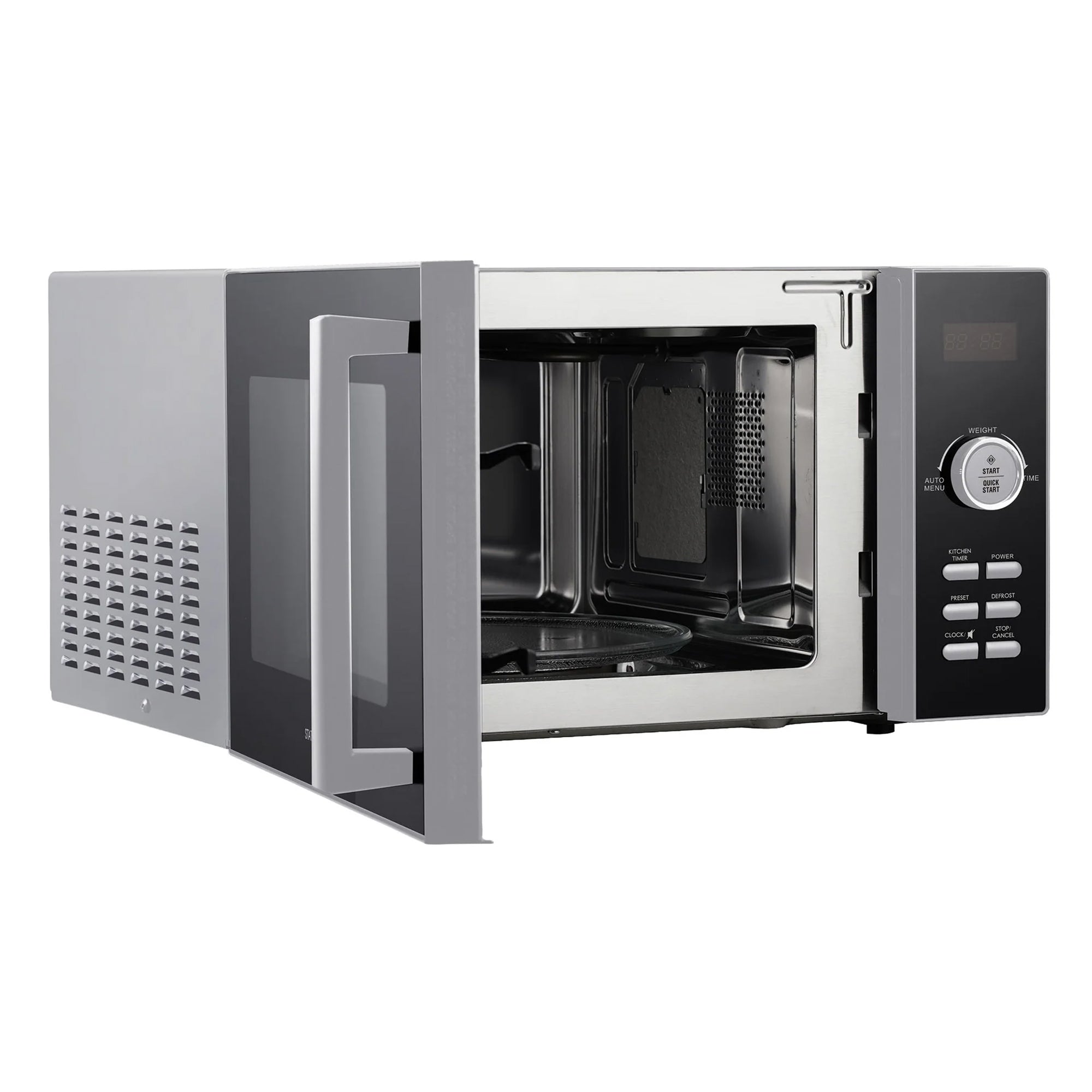 Statesman 23L 900W Digital Microwave - Silver (SKMS0923DSS)