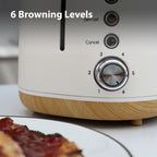 Statesman Scandi 900W 2 Slice Toaster - Green (SKT05090GR)
