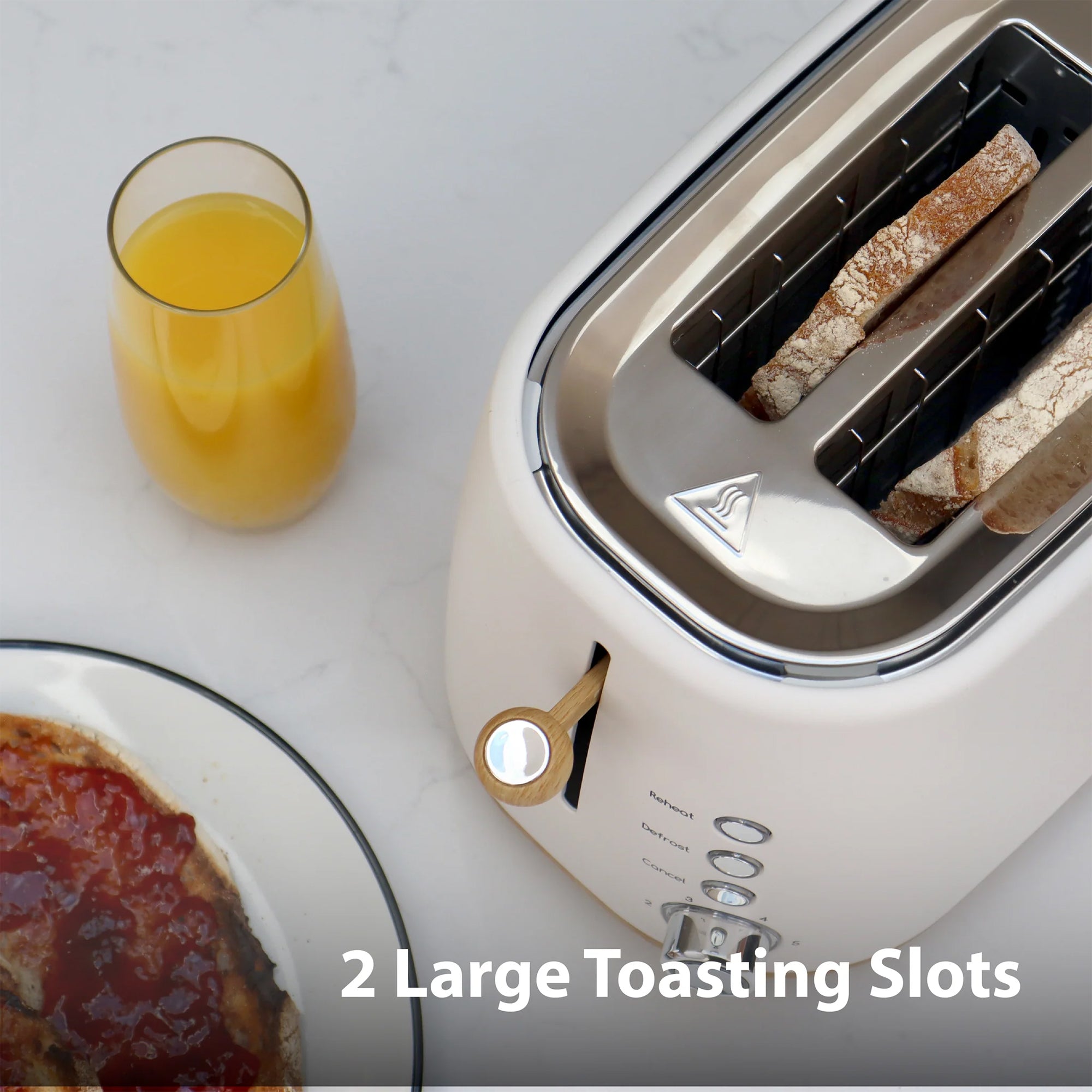 Statesman Scandi 900W 2 Slice Toaster - Green (SKT05090GR)