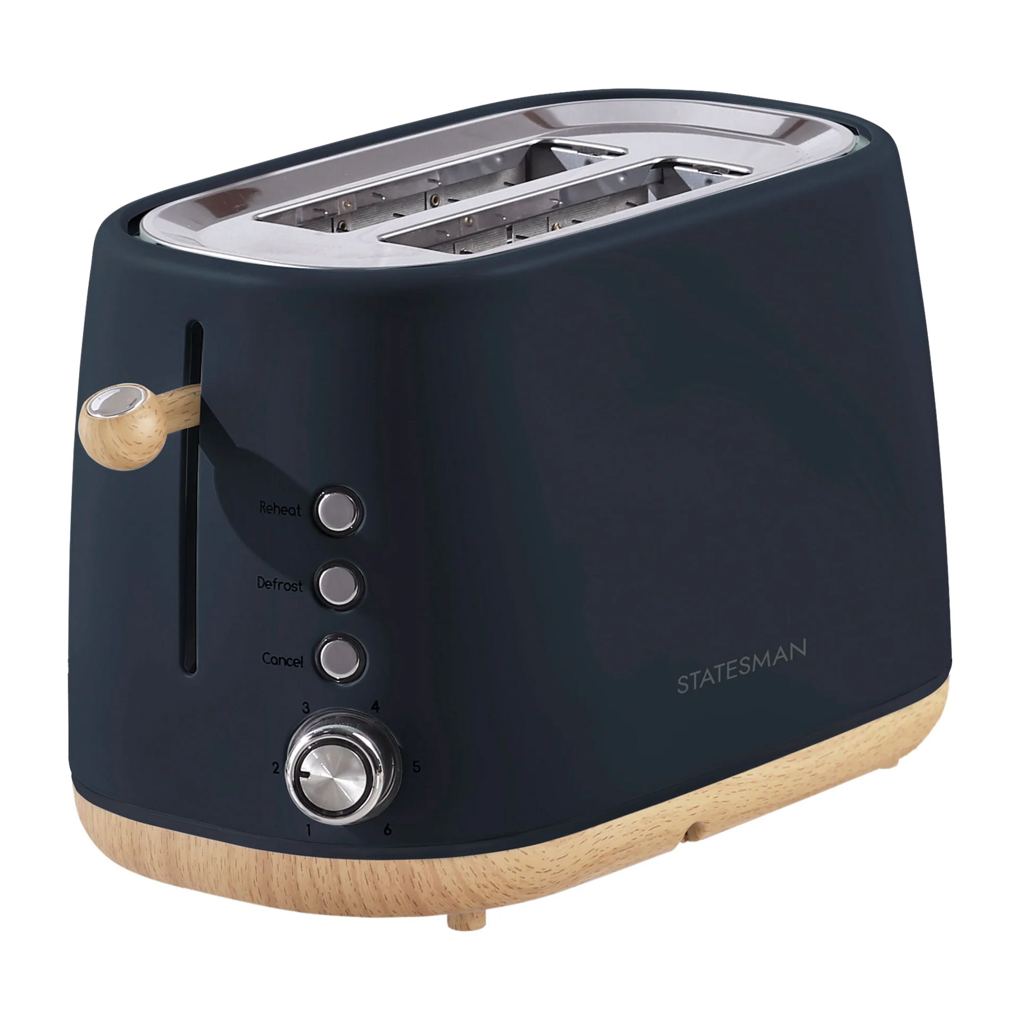 Statesman Scandi 900W 2 Slice Toaster - Navy Blue (SKT05090NB)