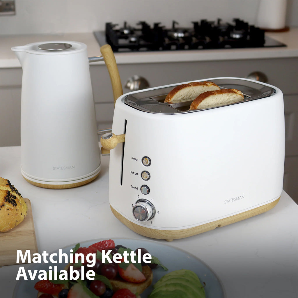 Statesman Scandi 900W 2 Slice Toaster - Navy Blue (SKT05090NB)