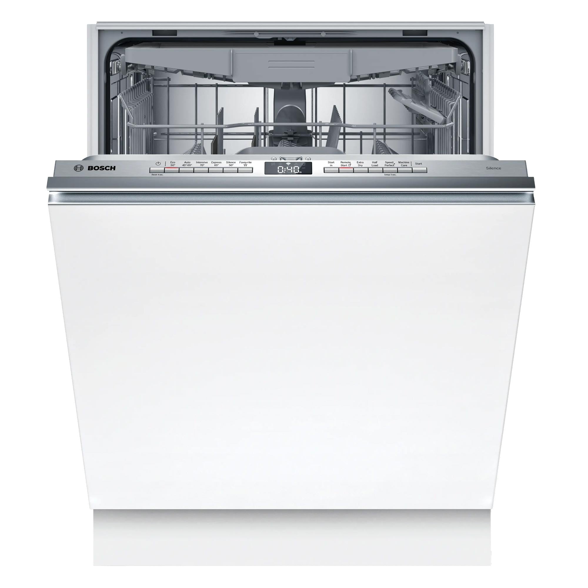 Bosch SMH4HVX14G 14 Place Setting Integrated Dishwasher, 60cm Wide