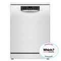 Bosch SMS26AW08G 12 Place Setting Freestanding Dishwasher, 60cm Wide, White