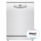 Bosch SMS2HVW67G 14 Place Setting Freestanding Dishwasher, 60cm Wide, White