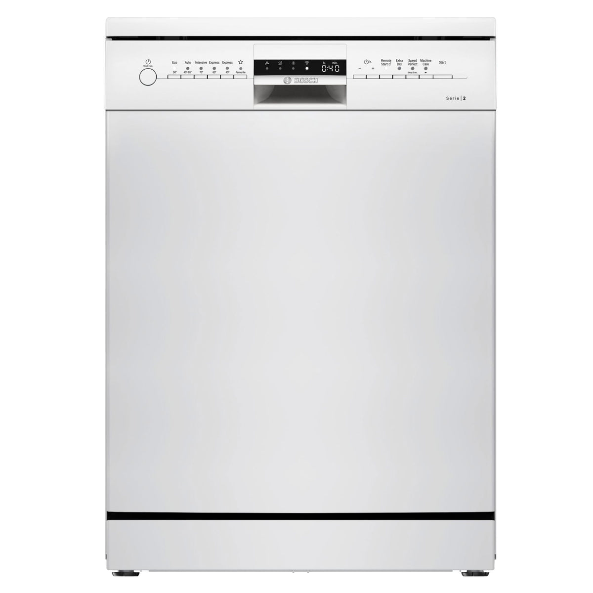 Bosch SMS2ITW67G 12 Place Setting Freestanding Dishwasher, 60cm Wide, White