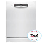 Bosch SMS4EKW06G 13 Place Setting Freestanding Dishwasher, 60cm Wide, White