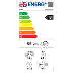 Bosch SMS6ZCW10G 14 Place Setting Freestanding Dishwasher with PerfectDry, 60cm Wide, White