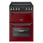 Stoves Richmond Deluxe 60EI Electric Induction in Garnet Red