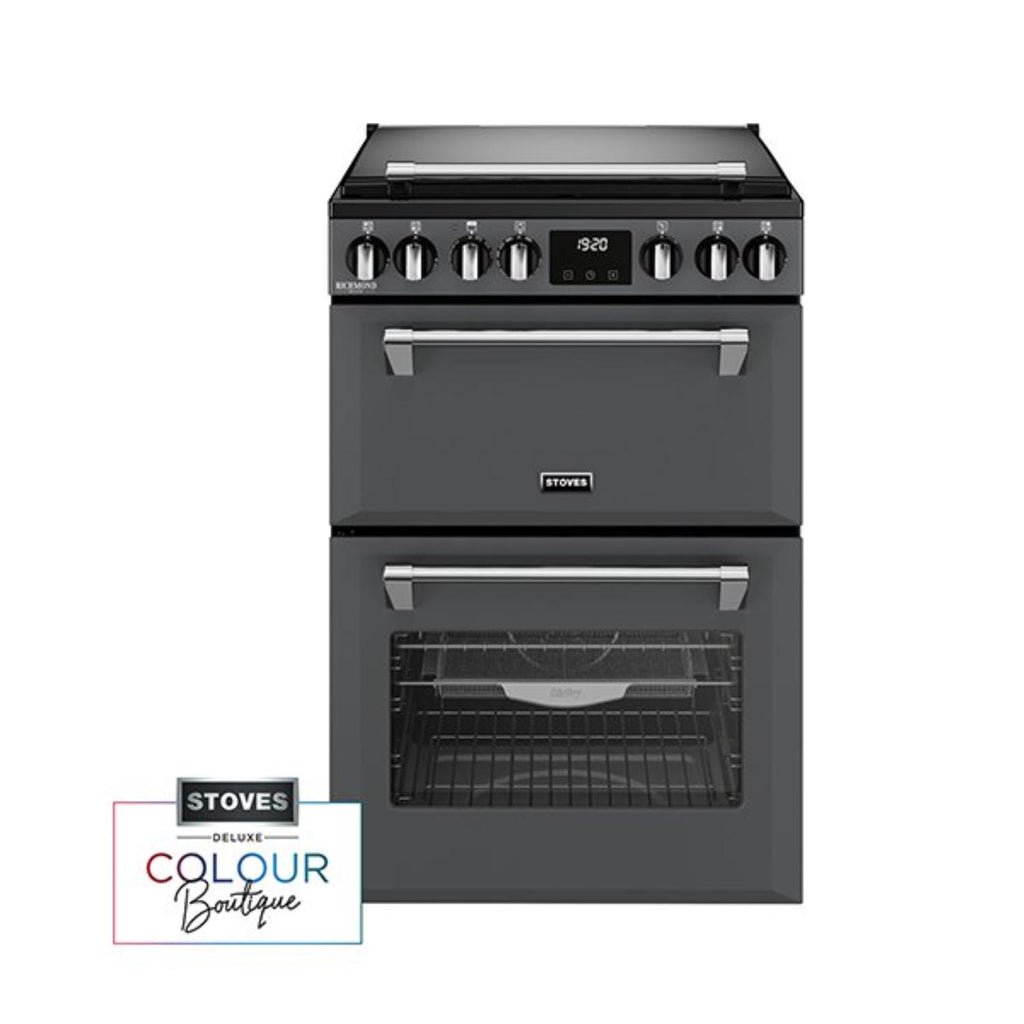Stoves Richmond Deluxe 60EI Electric Induction in Anthracite Grey