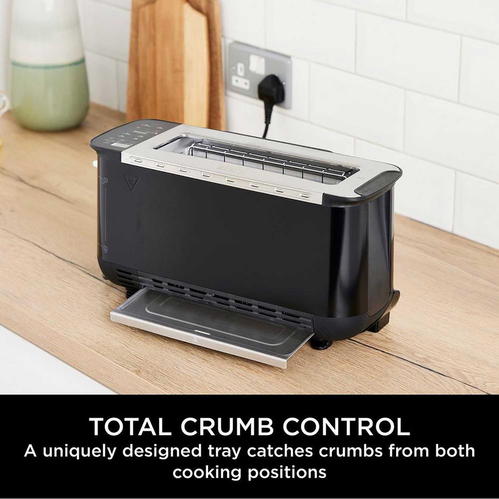 Ninja Foodi 3-in-1 Toaster, Grill & Panini Press – Black | ST200UK