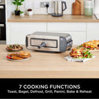 Ninja Foodi 3-in-1 Toaster, Grill & Panini Press – Stainless Steel | ST202UK