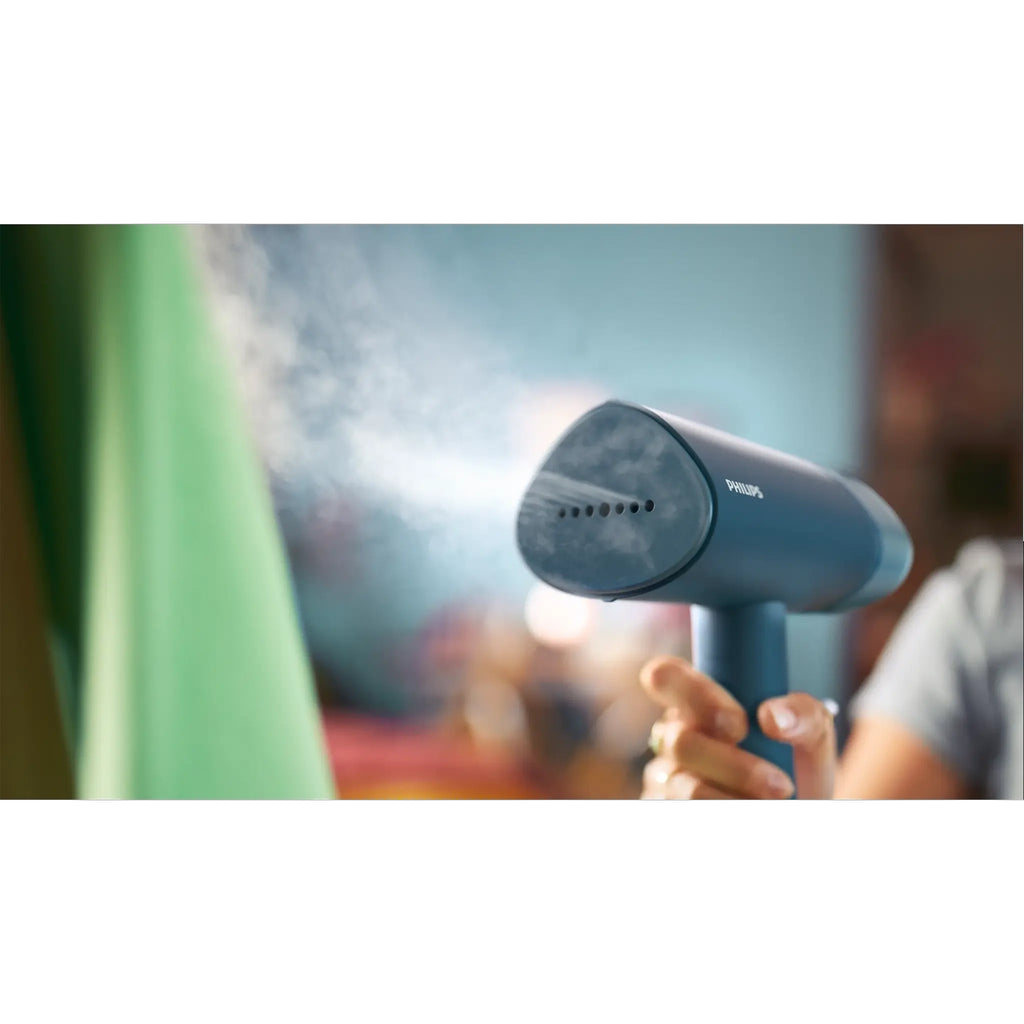 Philips 3000 Series Handheld Garment Steamer – Blue - STH3000_26