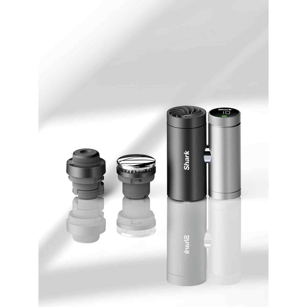 Shark FA022UK ChillPill with attachments next to it.