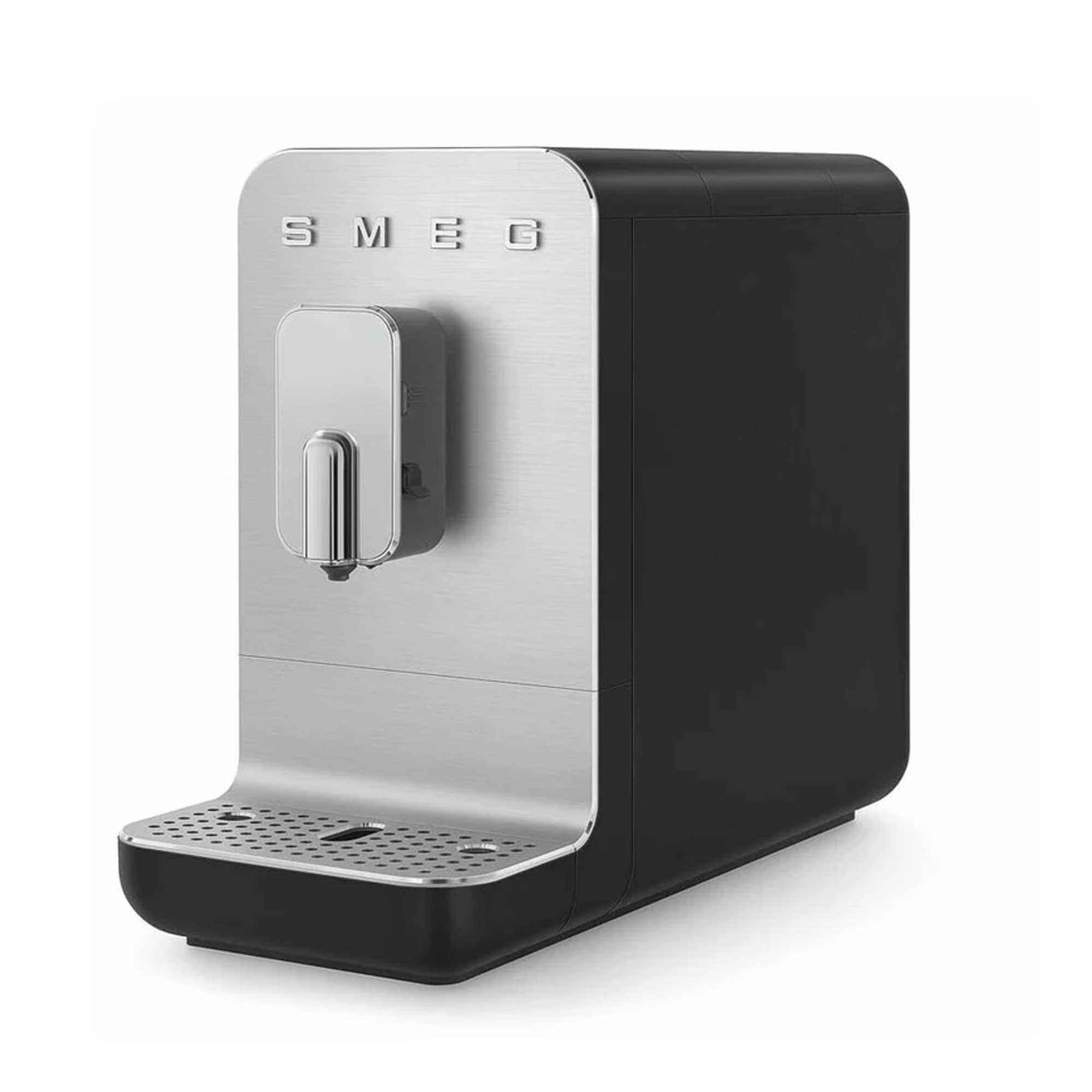 SMEG coffee machine on a white background