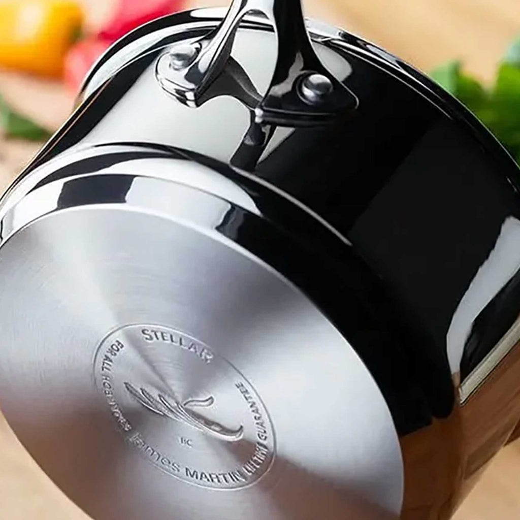 Base of silver saucepan