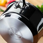 Base of silver saucepan