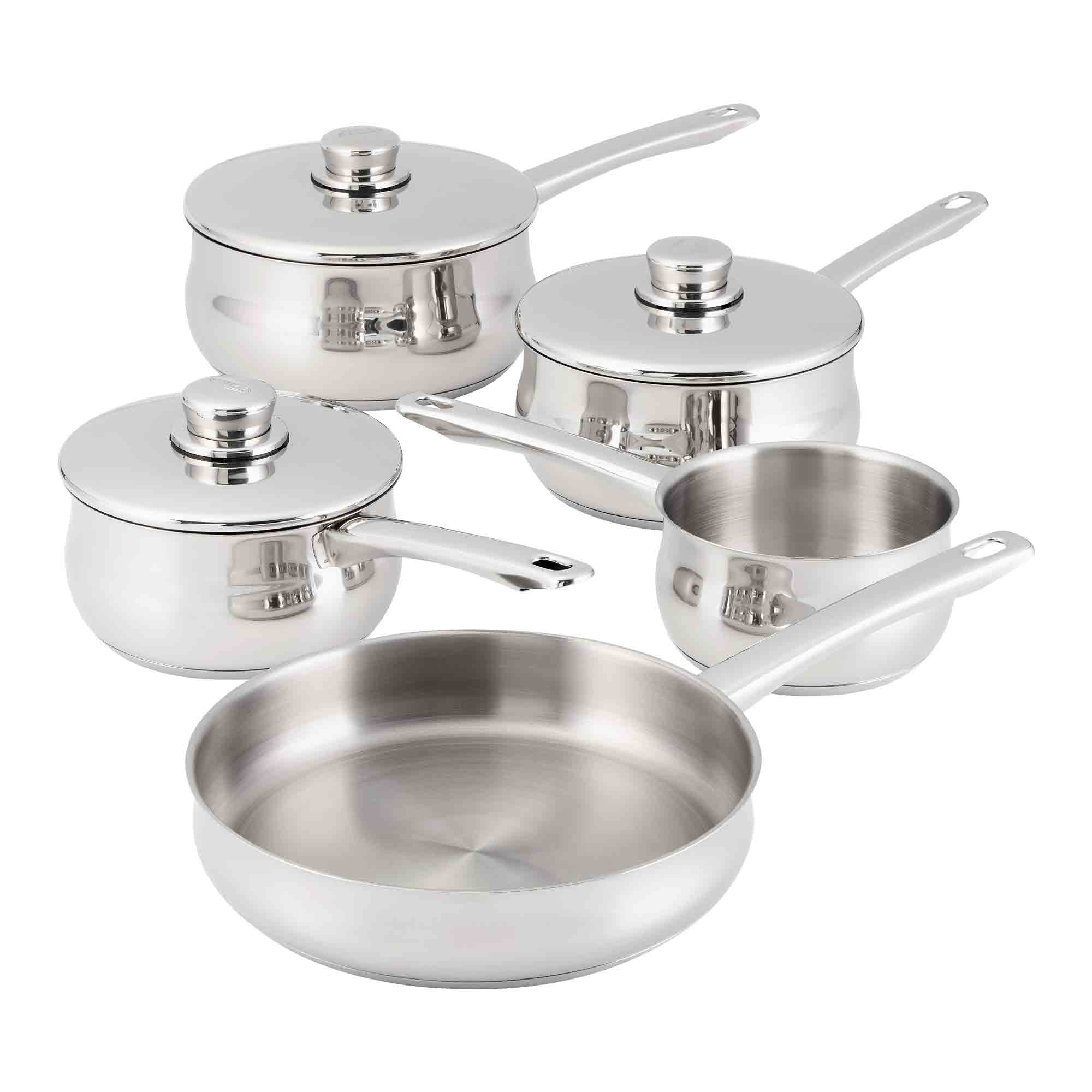 Stellar Classic S1C1B 5 Piece Saucepan Set