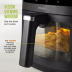 Tower 8 Litre Vizion Digital Air Fryer - Black - T17176