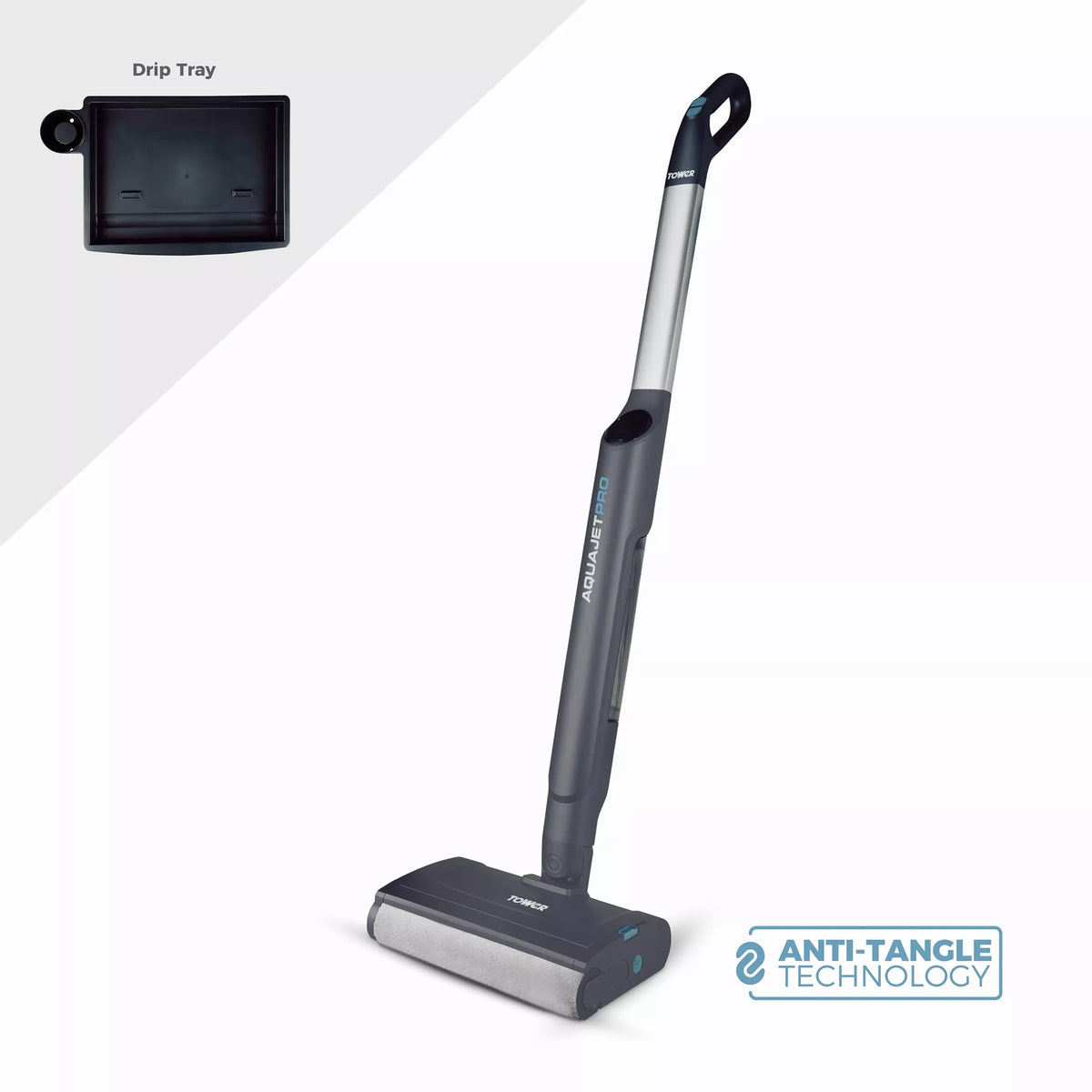 Tower AquajetPro Cordless Hard Floor Cleaner - Titanium - T547002