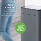 Tower 60 Litre Ozone Sensor Bin in Grey - T938023GRY