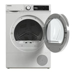 Sensis TDHF019A2W 9kg, Sensor Dry, Freestanding Heat Pump Tumble Dryer, White