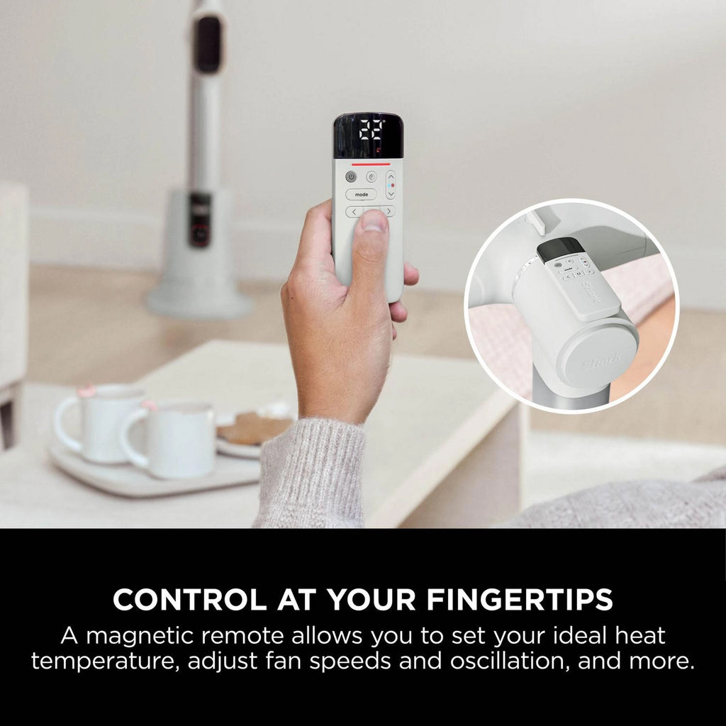 Shark Fan & Heater in White - TH200UKWH