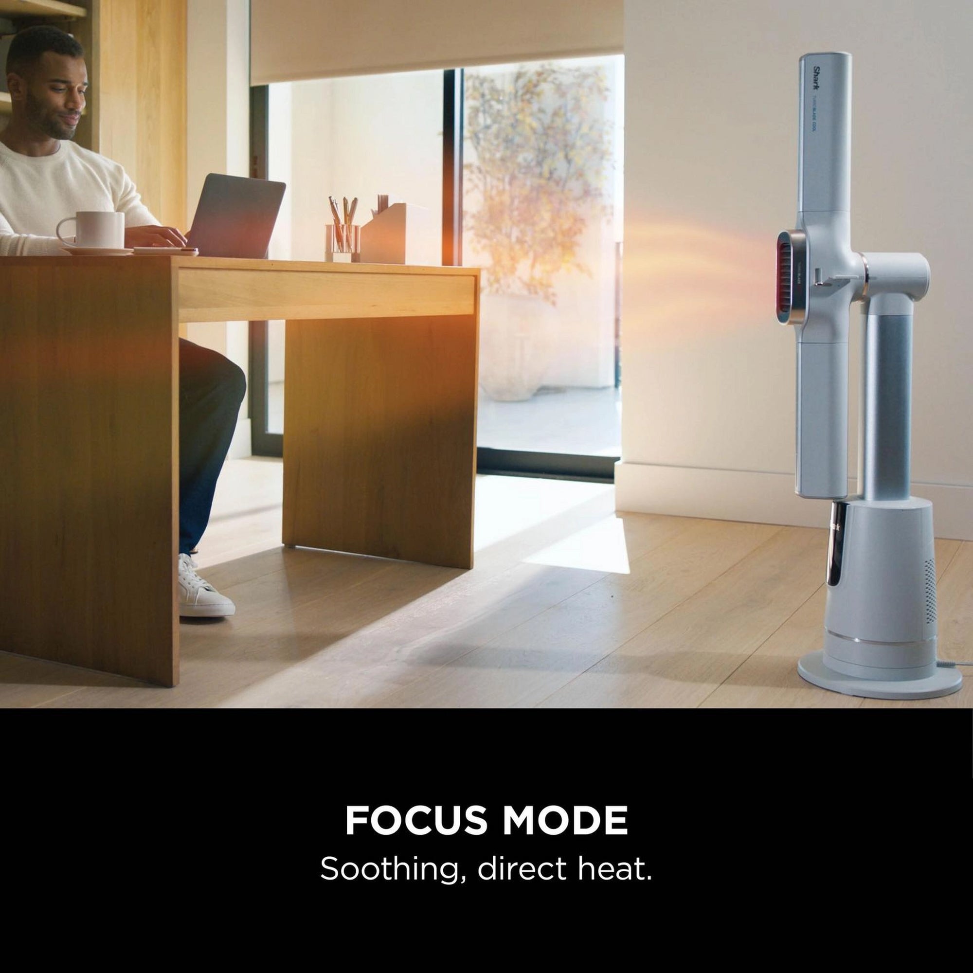 Shark Fan & Heater in White - TH200UKWH