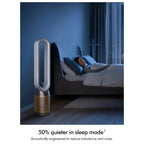 Dyson TP14 Find + Follow Purifier Fan in White & Gold - PC3