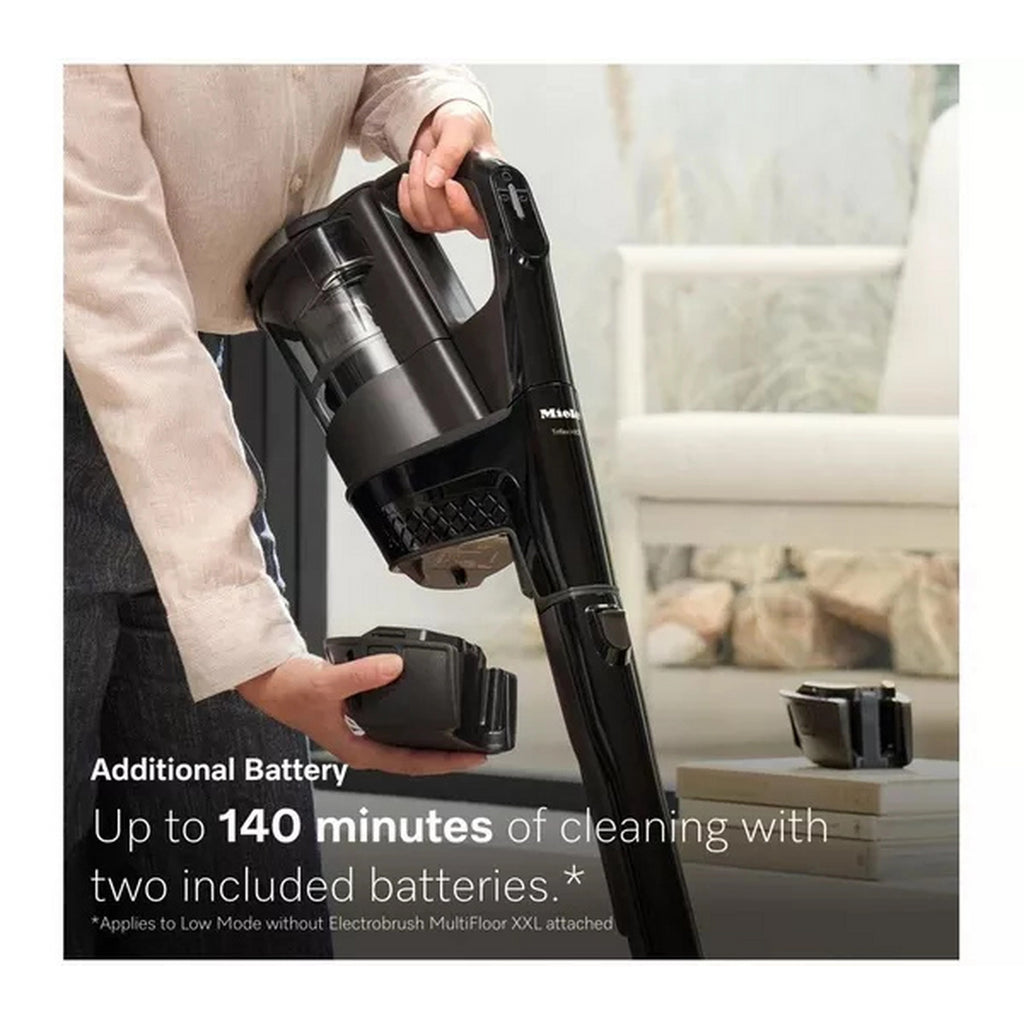 Miele Triflex HX3 Plus Cordless Vacuum Cleaner - Titanium Pearl - 140 Min Runtime