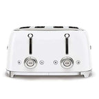 Smeg TSF03WHUK Retro Style 4 Slice Toaster White