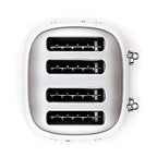 Smeg TSF03WHUK Retro Style 4 Slice Toaster White