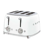 Smeg TSF03WHUK Retro Style 4 Slice Toaster White
