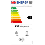 Blomberg TSM1544P Undercounter Fridge with Freezer, 101 Litre Fridge, 13 Litre Freezer, 54cm Wide, White
