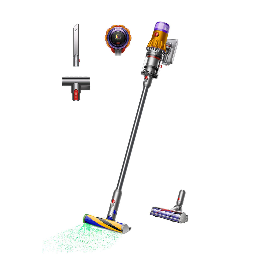 Dyson V12 Detect Slim Cordless Vacuum Cleaner - Yellow and Nickel