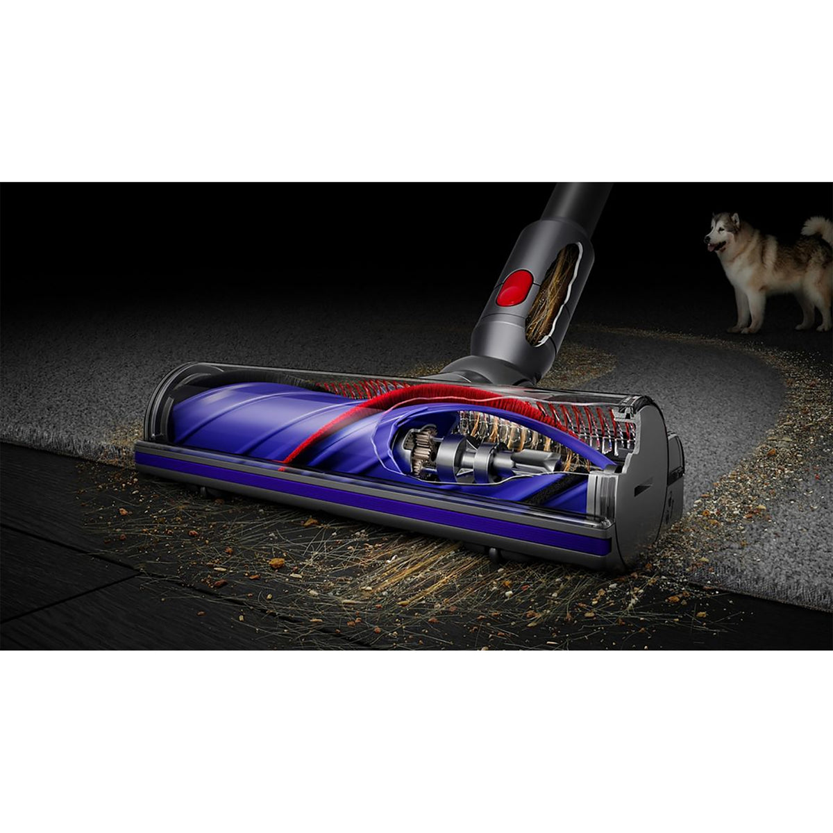 Dyson V12 Detect Slim Cordless Vacuum Cleaner - Yellow and Nickel
