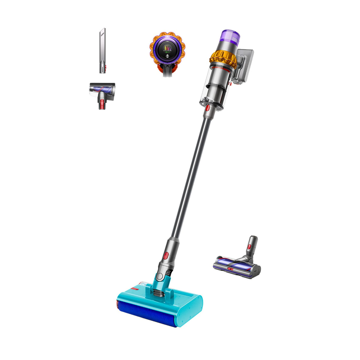 Dyson V15s Detect Submarine™ Wet and Dry Cordless Vacuum - Yellow and Nickel