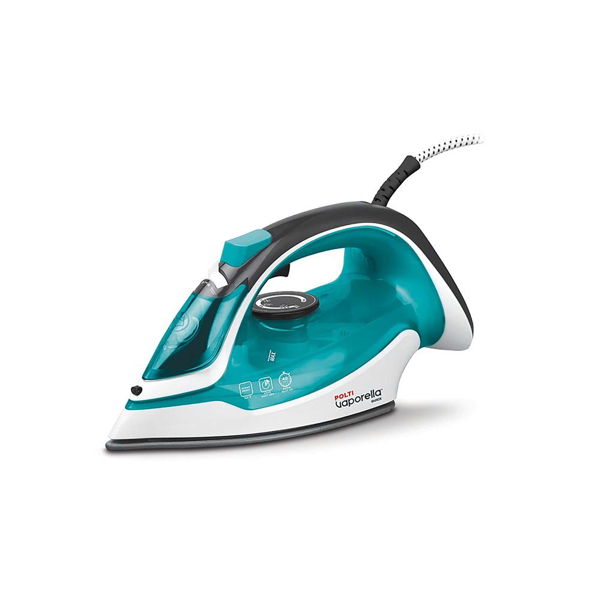 Polti Vaporella Quick Q090 Steam Iron with Ceramic Soleplate - Blue