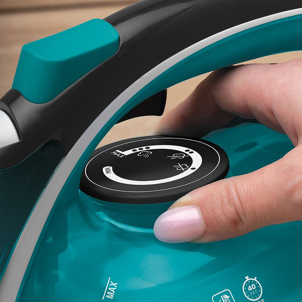 Polti Vaporella Quick Q090 Steam Iron with Ceramic Soleplate - Blue