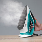 Polti Vaporella Quick Q090 Steam Iron with Ceramic Soleplate - Blue