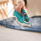 Polti Vaporella Quick Q090 Steam Iron with Ceramic Soleplate - Blue