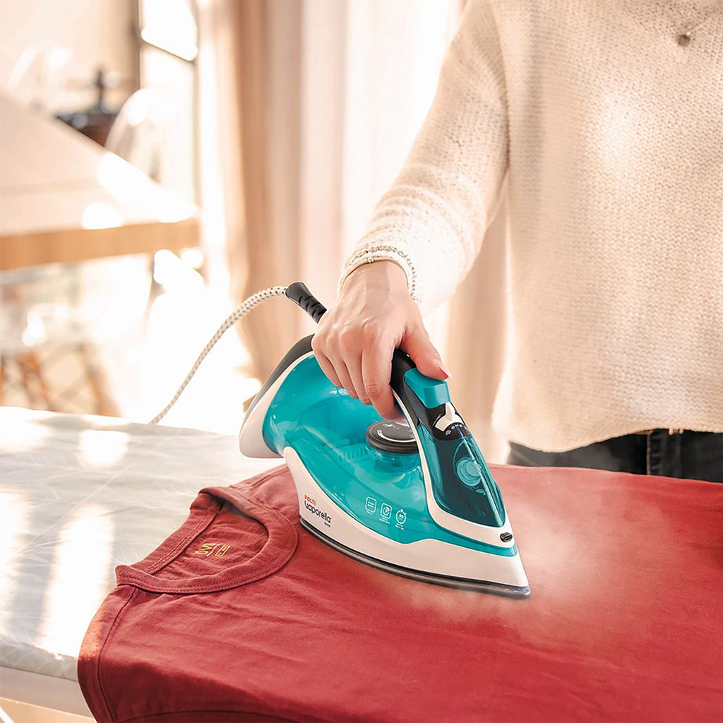 Polti Vaporella Quick Q090 Steam Iron with Ceramic Soleplate - Blue