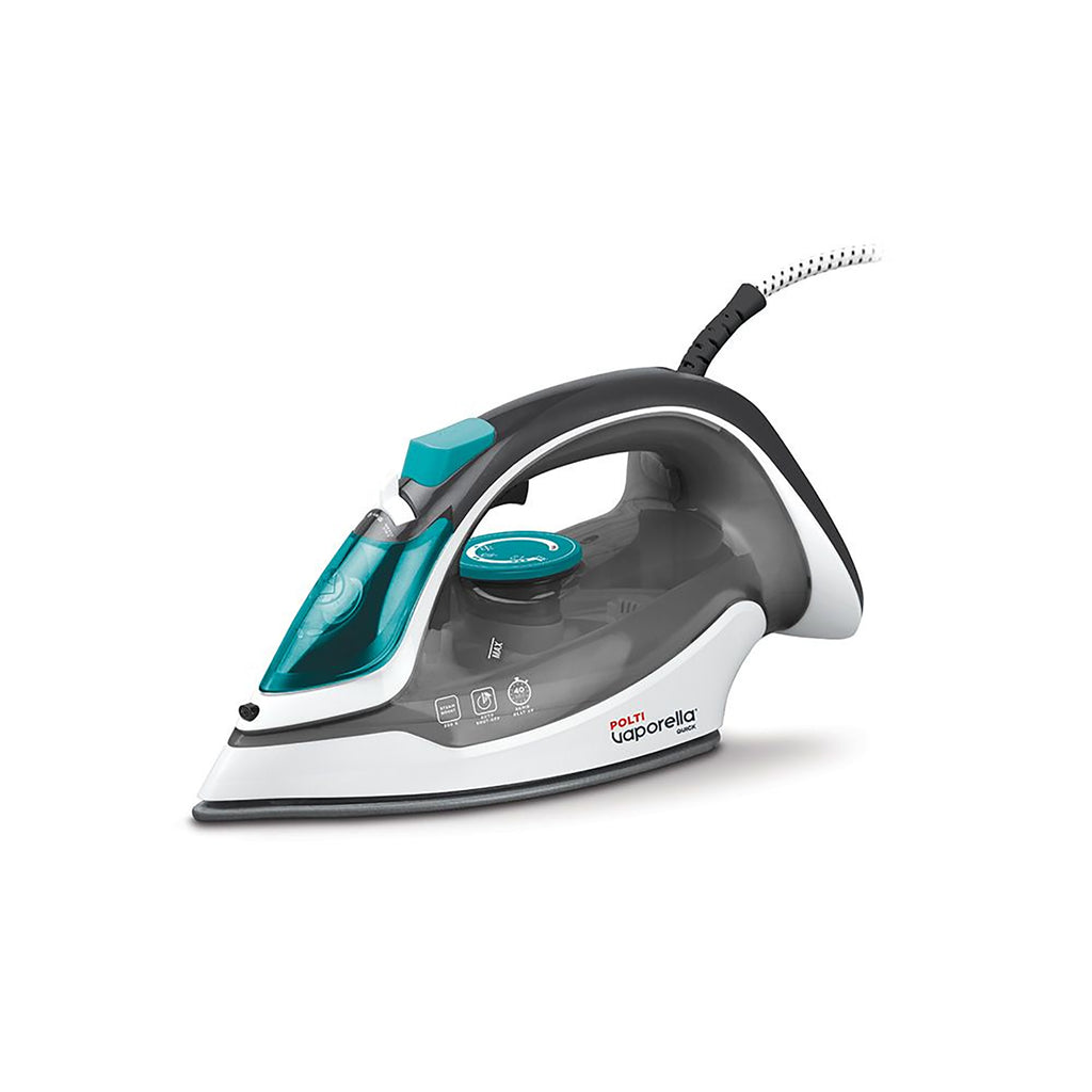 Polti Vaporella Quick Q100 Steam Iron with Double Ceramic Soleplate - Blue