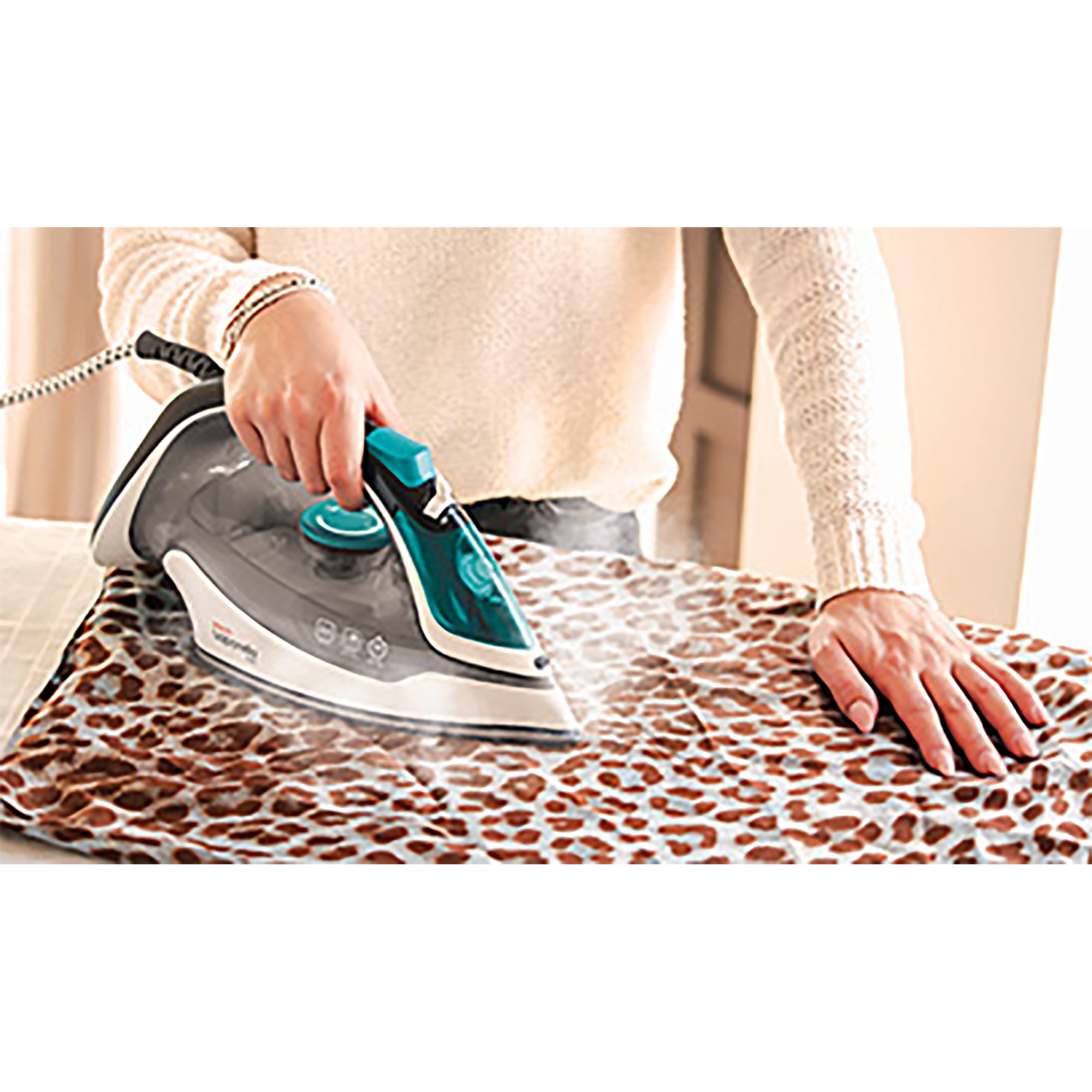 Polti Vaporella Quick Q100 Steam Iron with Double Ceramic Soleplate - Blue