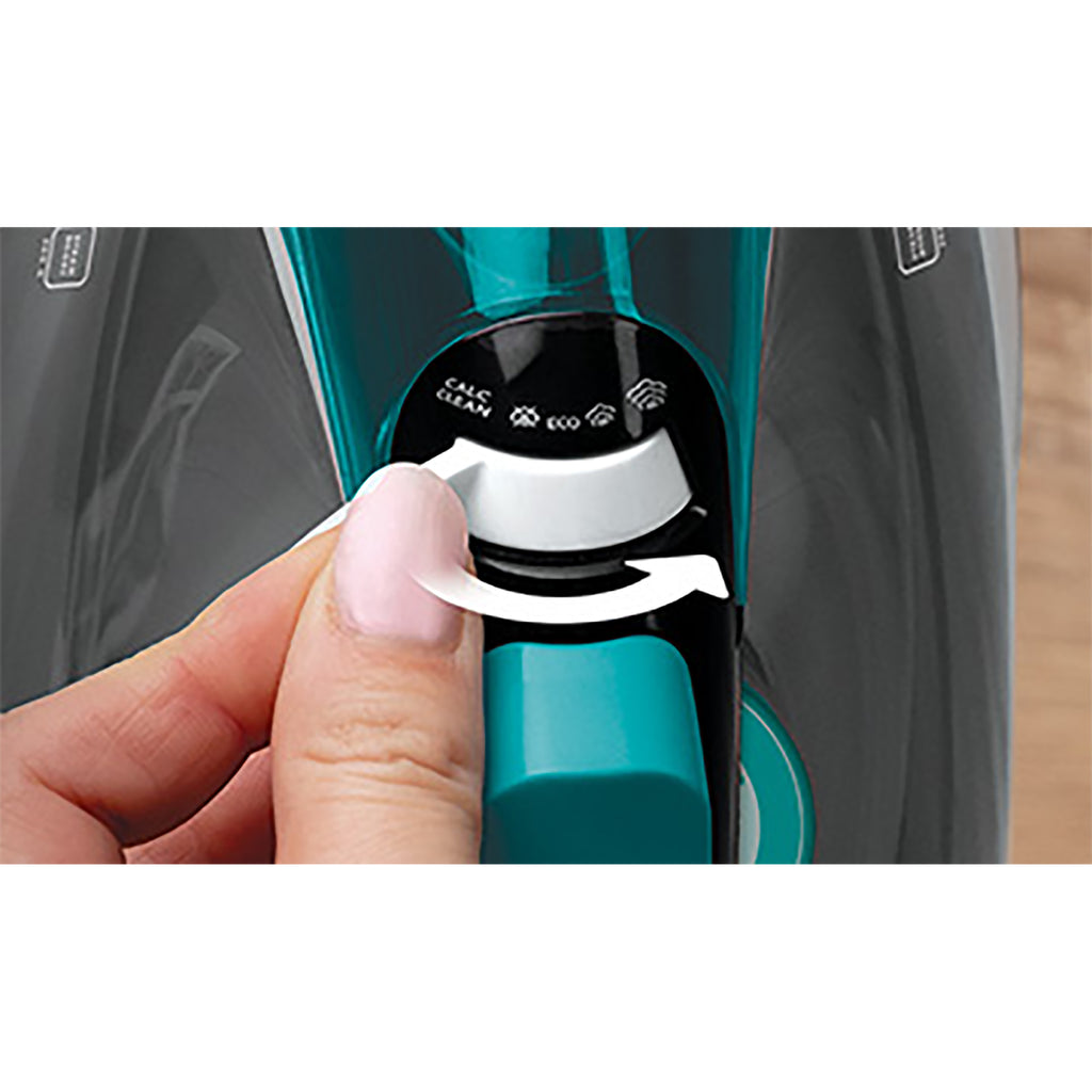 Polti Vaporella Quick Q100 Steam Iron with Double Ceramic Soleplate - Blue