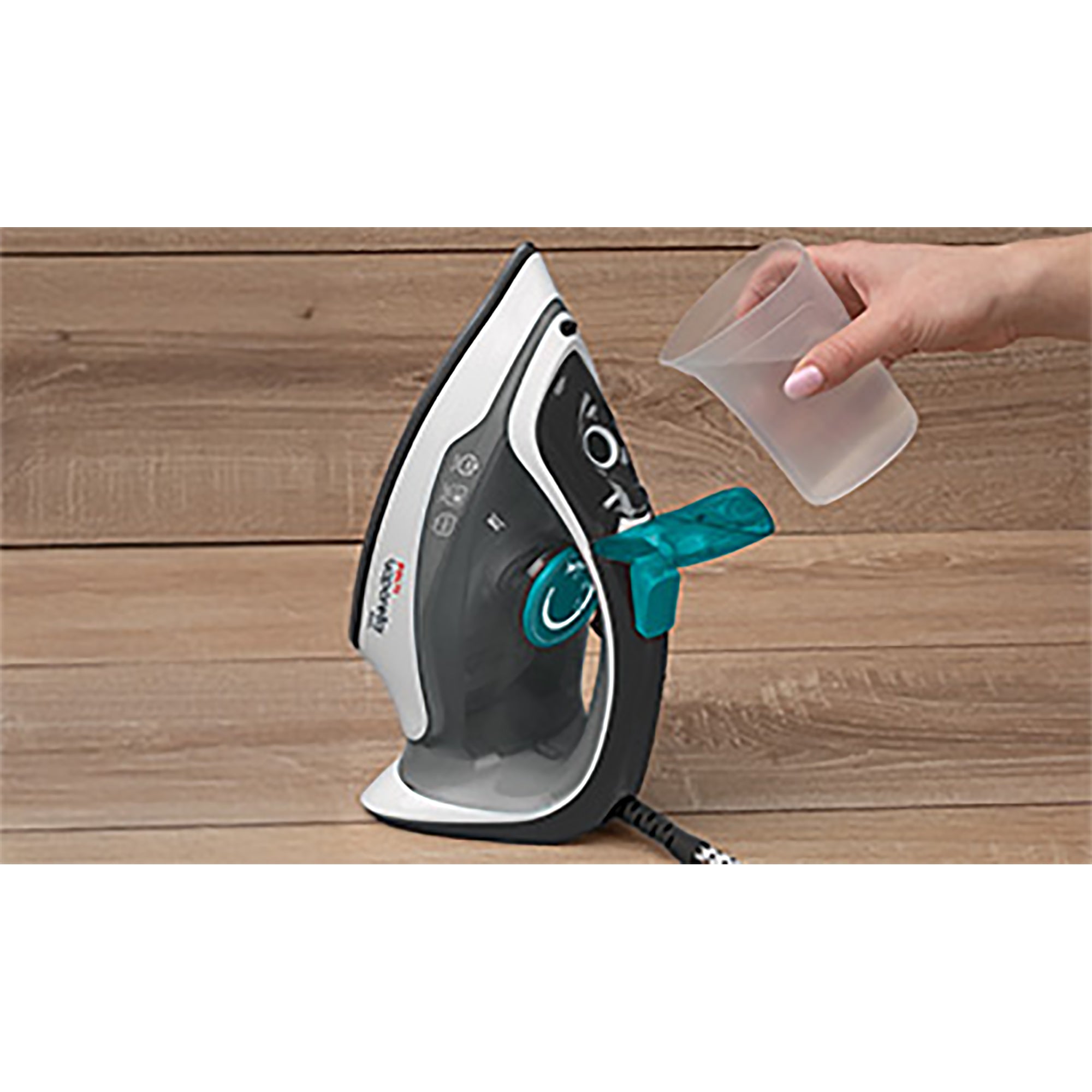 Polti Vaporella Quick Q100 Steam Iron with Double Ceramic Soleplate - Blue