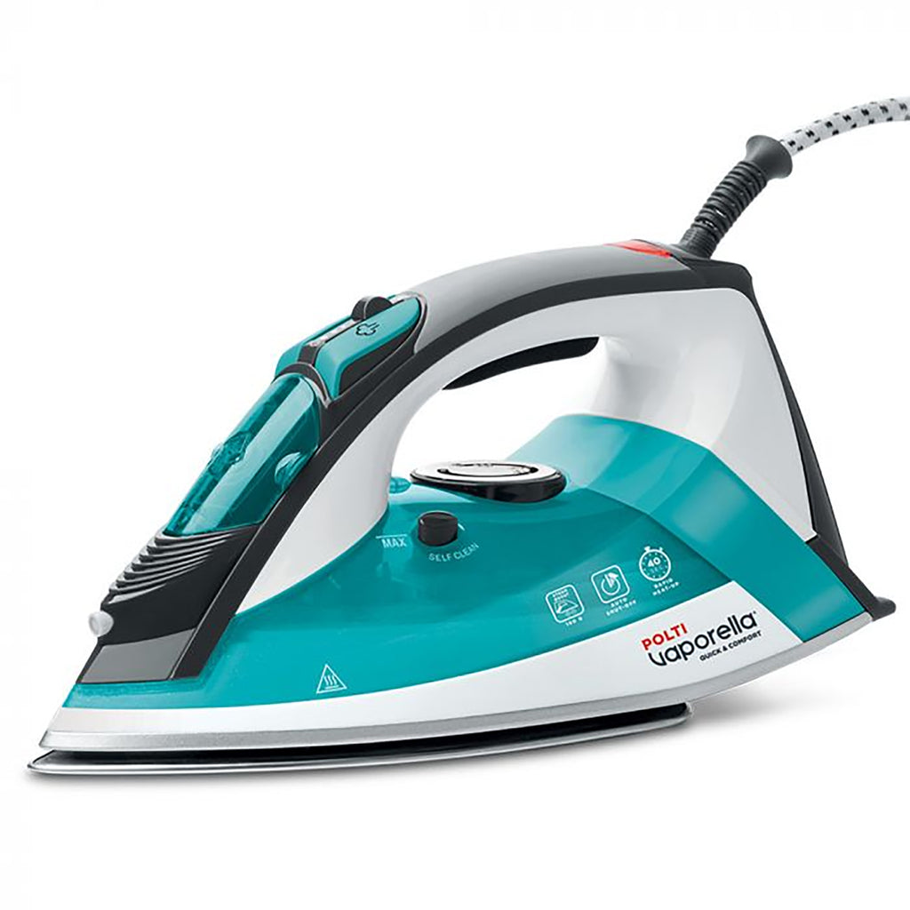Polti Vaporella Quick & Comfort QC120 Steam Iron with Stainless Steel Soleplate